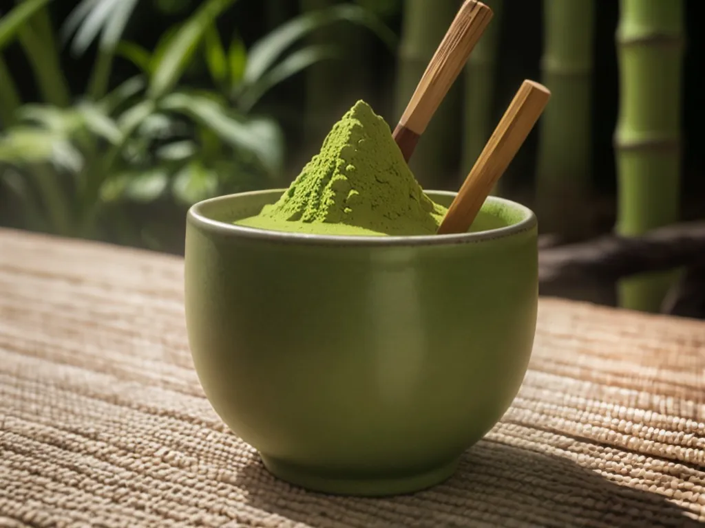 抹茶の粉