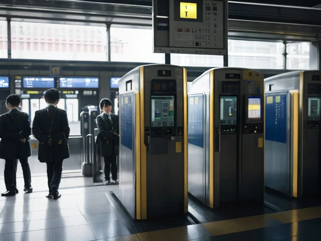 駅の改札