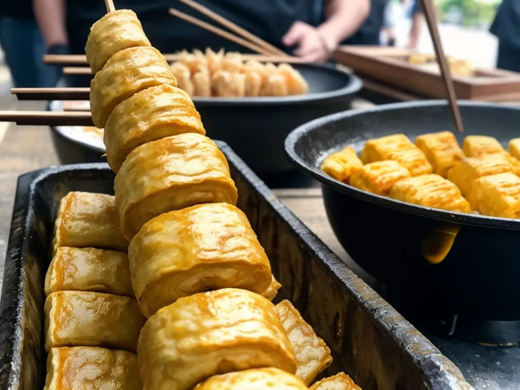 玉子焼きの串